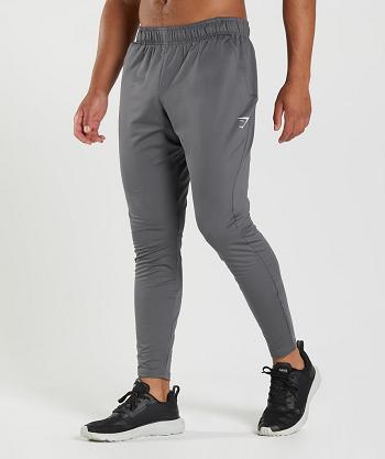 Spodnie Do Biegania Męskie Gymshark Sportowe Szare | PL 3363VRW